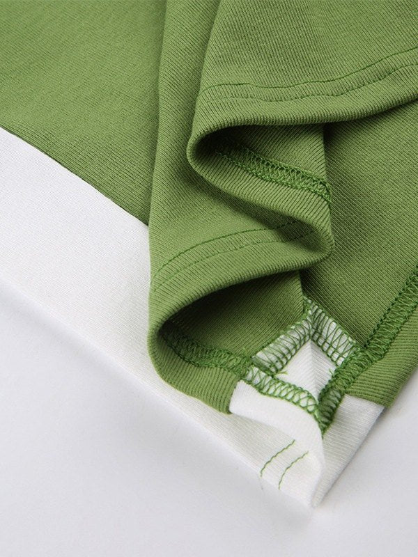 Women's Ribbed Stripe Scoop Neck Top-Omni Prime Goods