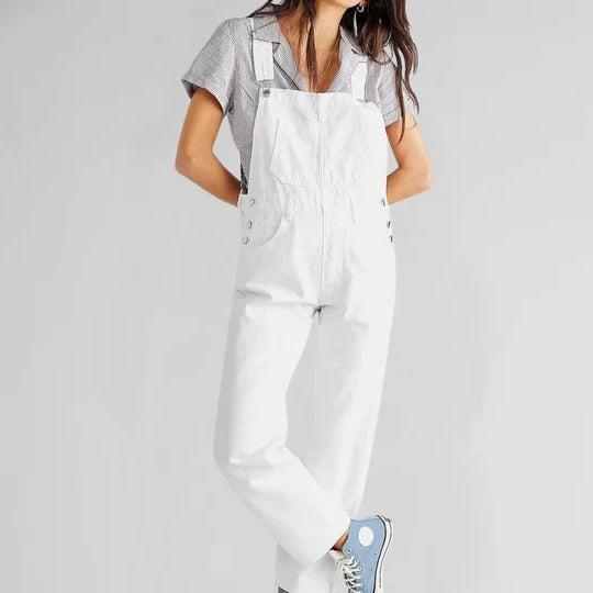 Women's Stylish Denim Jumpsuit-Omni Prime Goods