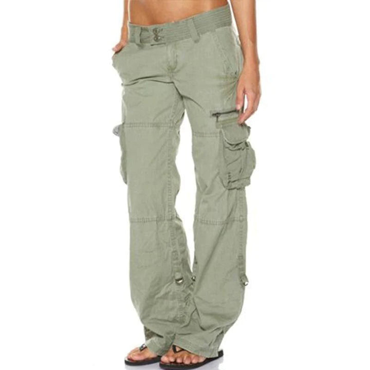 Women's Versatile Multi-Pocket Utility Cargo Pants-Omni Prime Goods