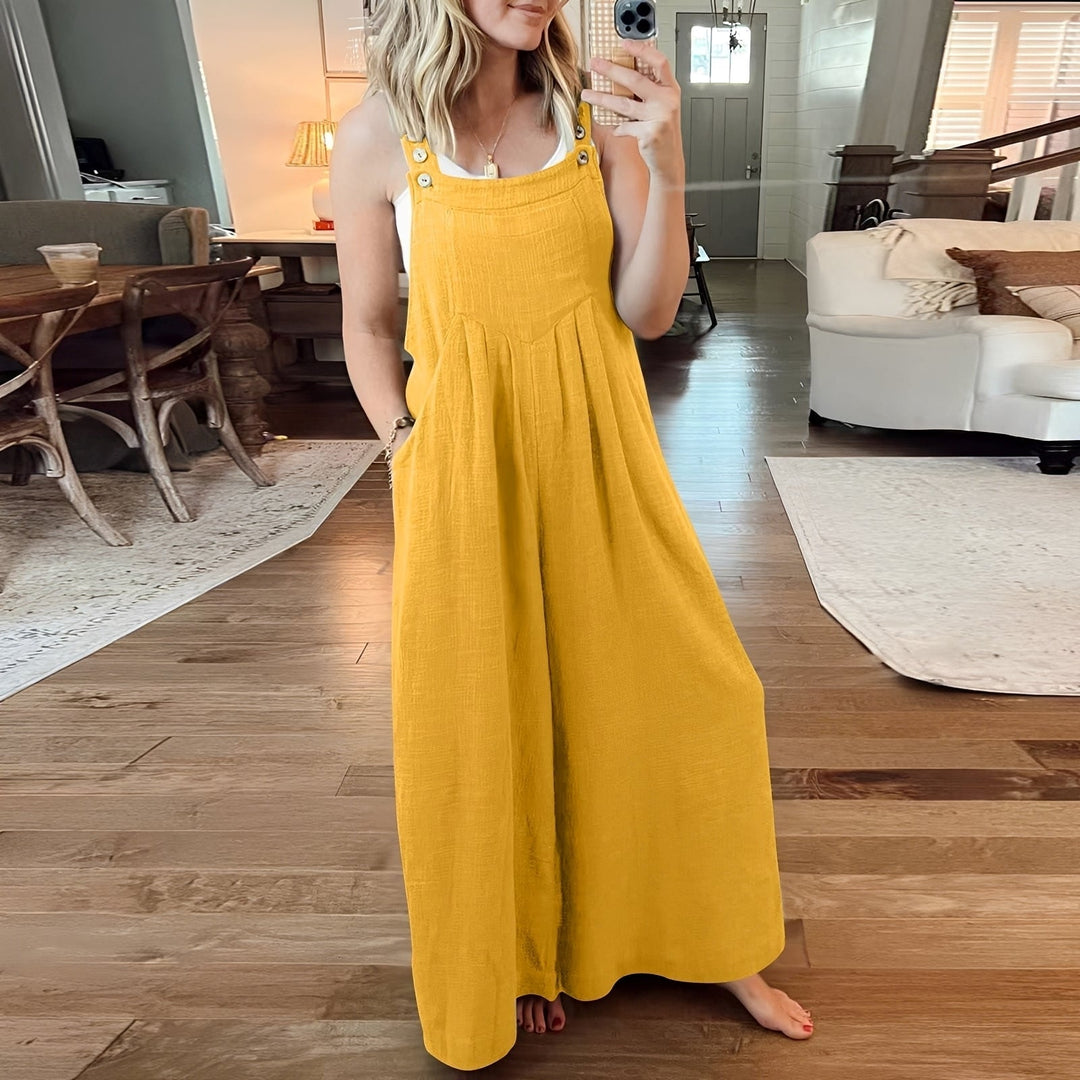 Women's Wide Leg Jumpsuit, Stylish and Chic-Omni Prime Goods