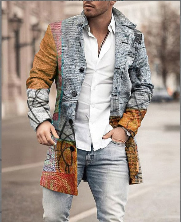 Men's Stylish Winter Jacket with Collar