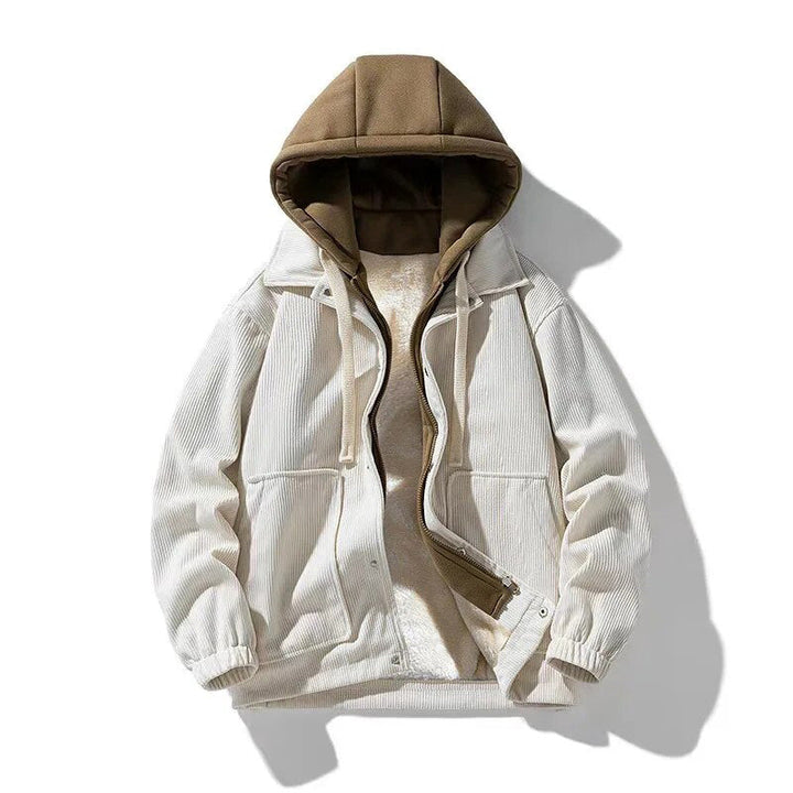 Men's Lined Hooded Jacket