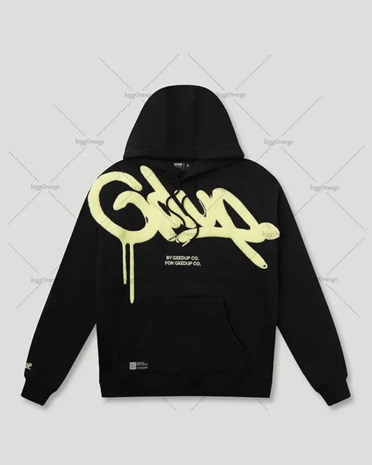 Y2K Harajuku Oversized Letter Hoodie – Unisex Streetwear