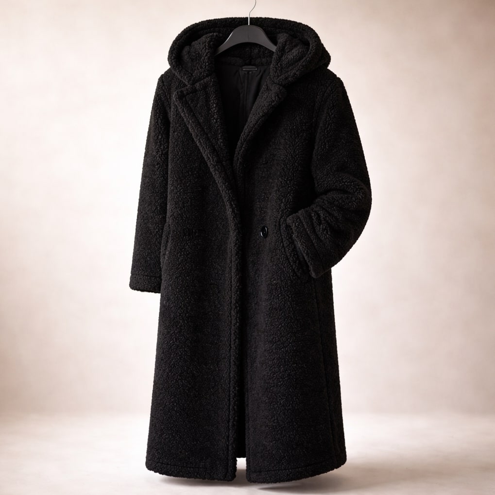 Women's Stylish Long Hooded Coat