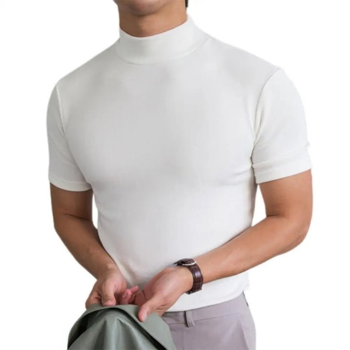 Dax | Men's Breathable Short Sleeve Turtleneck Shirt