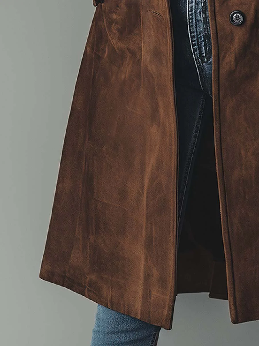 Women's Classic Vintage Look Trench Coat