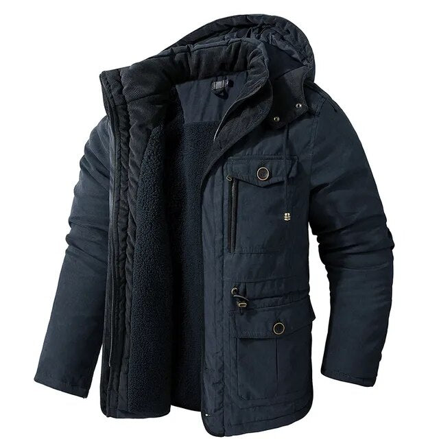 Men's Warm Lined Stylish Jacket