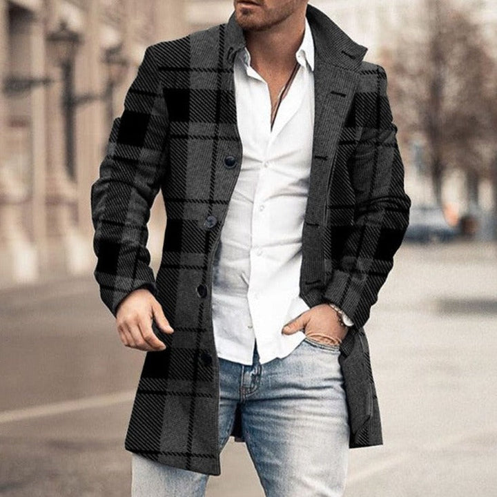 Men's Stylish Winter Jacket with Collar