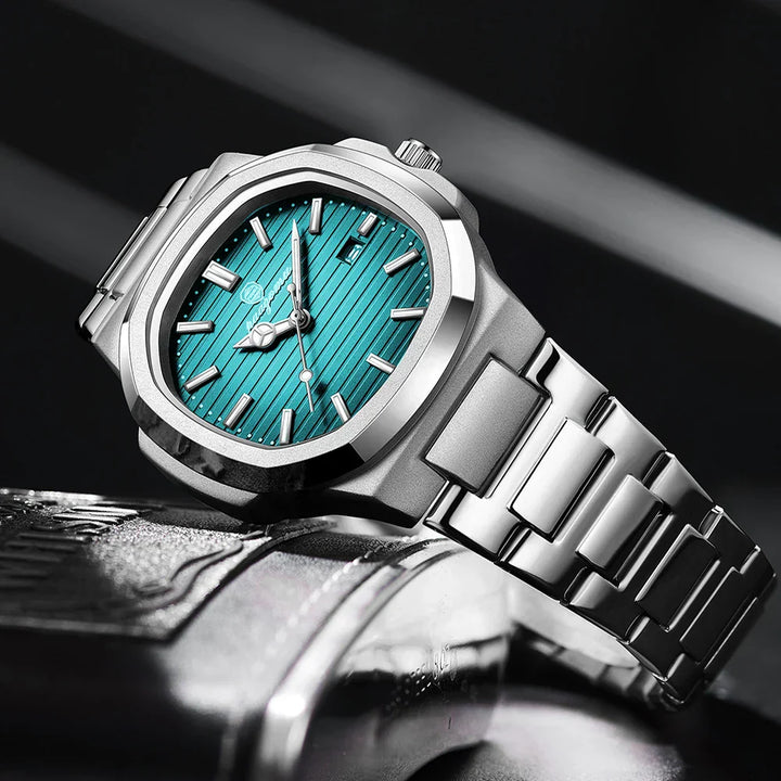 Men's Elegant Stainless Steel Timepiece