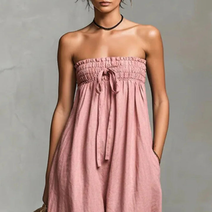 Zafira | Women's Off Shoulder Jumpsuit-Omni Prime Goods