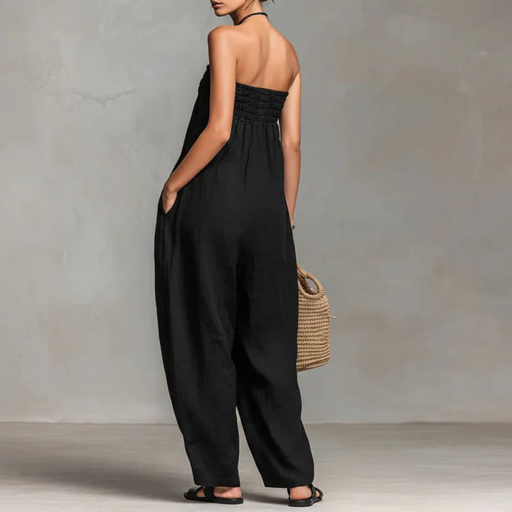 Zafira | Women's Off Shoulder Jumpsuit-Omni Prime Goods