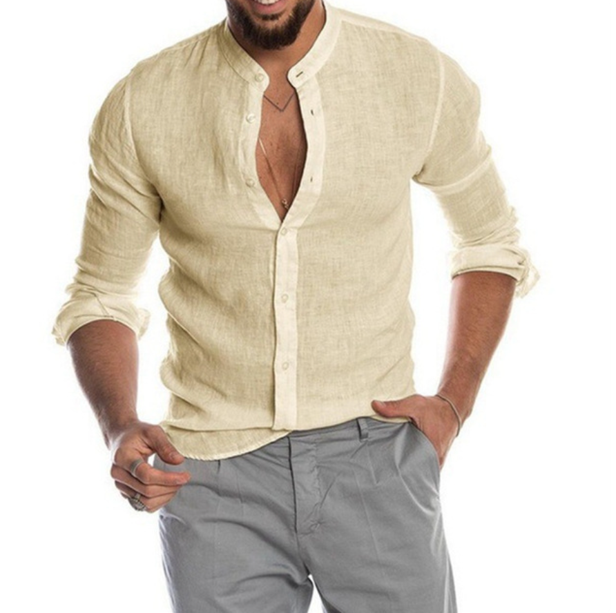 Lane | Men's Comfortable Linen Shirt for Effortless Style
