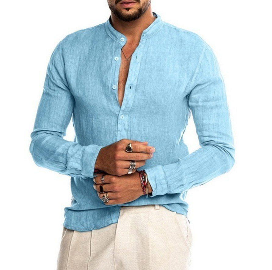 Lane | Men's Comfortable Linen Shirt for Effortless Style