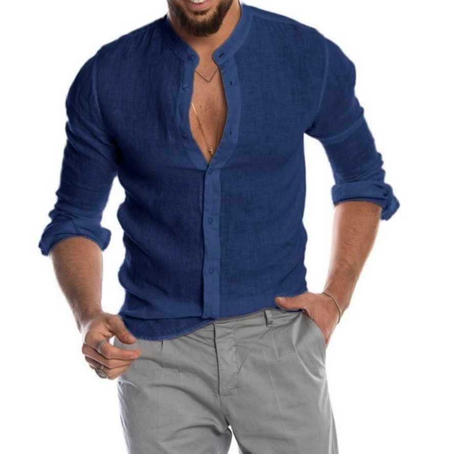 Lane | Men's Comfortable Linen Shirt for Effortless Style