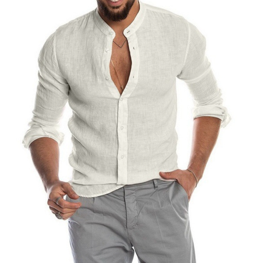Lane | Men's Comfortable Linen Shirt for Effortless Style