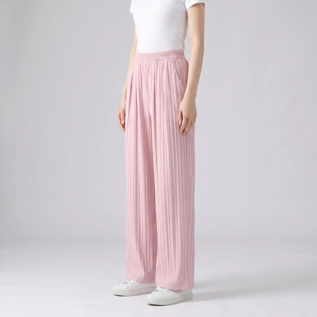 Zoya | Women's Pleated Trousers-Omni Prime Goods