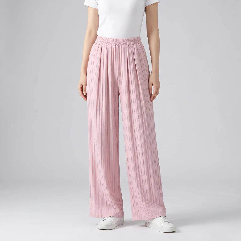 Zoya | Women's Pleated Trousers-Omni Prime Goods