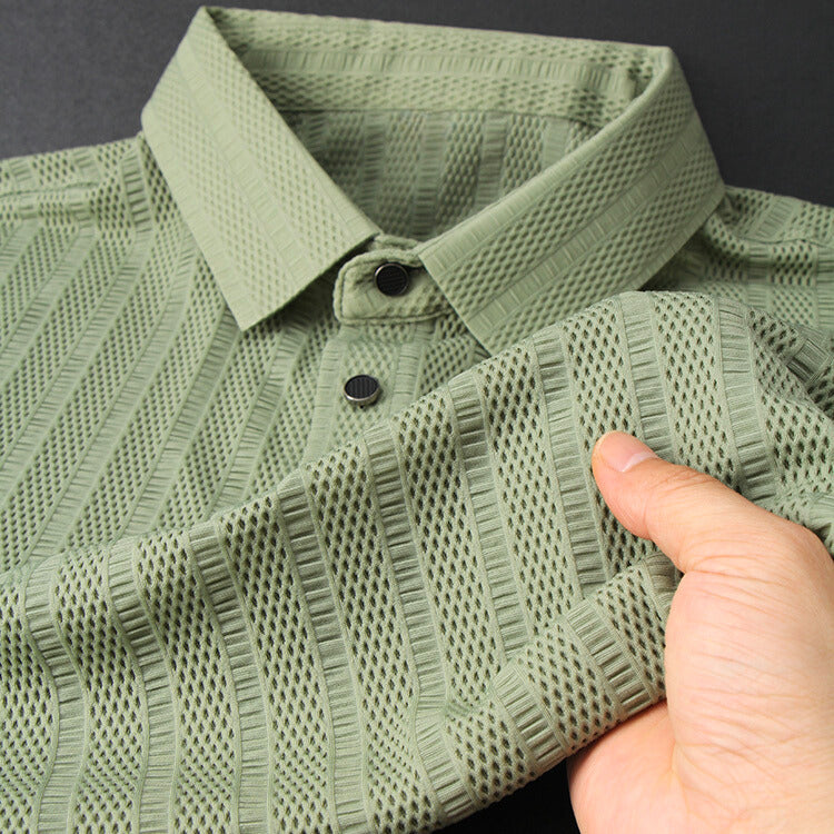 John | Men's Silk Polo Shirt