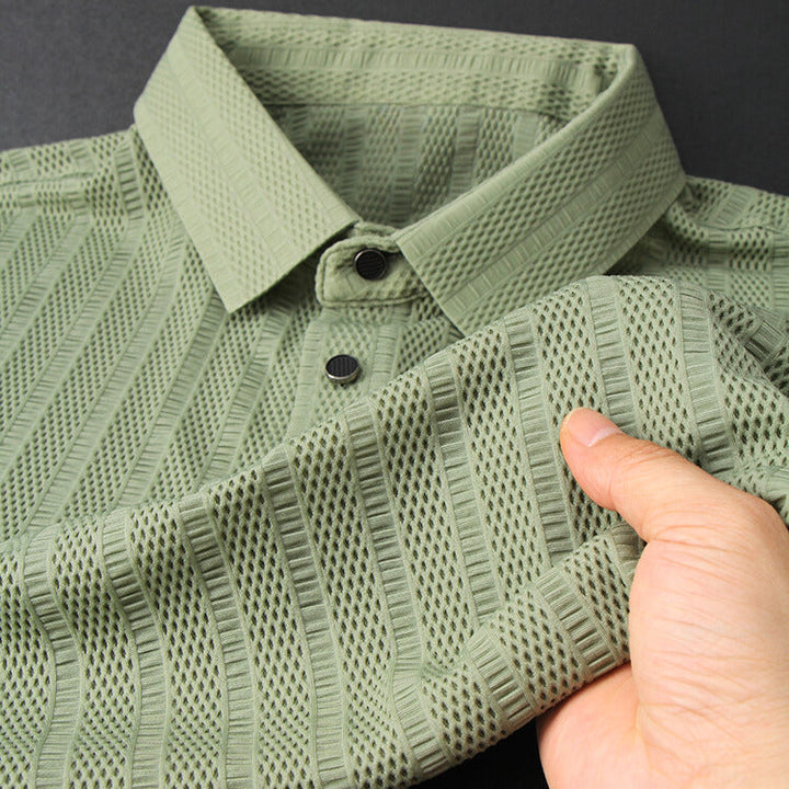John | Men's Silk Polo Shirt
