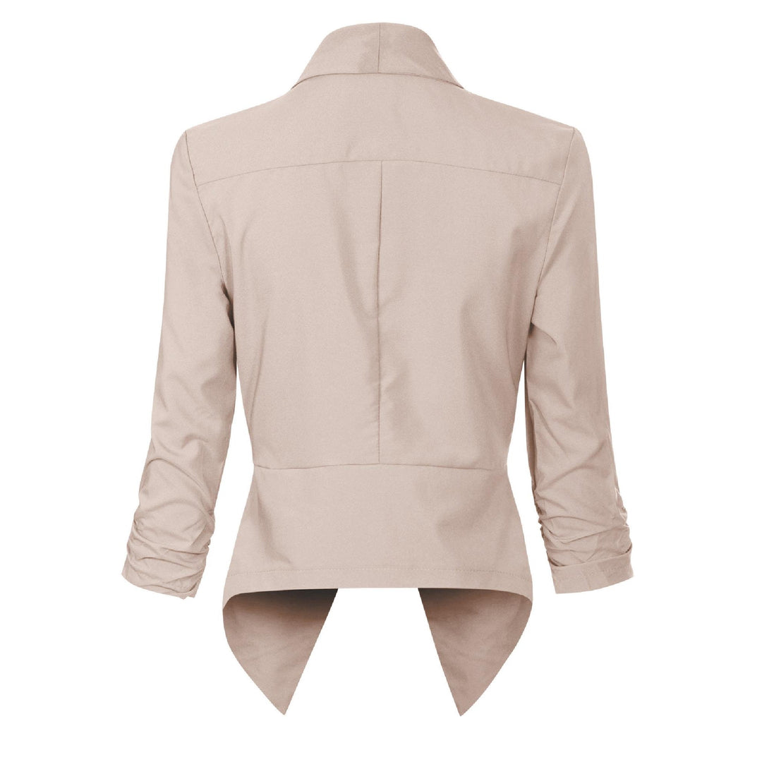 Women's Long Sleeve Open-Front Blazer