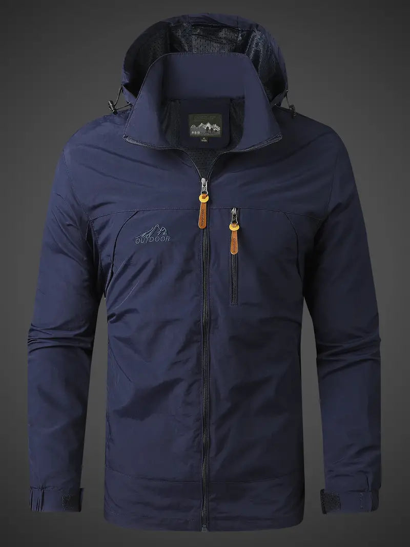 Men's Waterproof Windproof Outdoor Jacket for All Activities