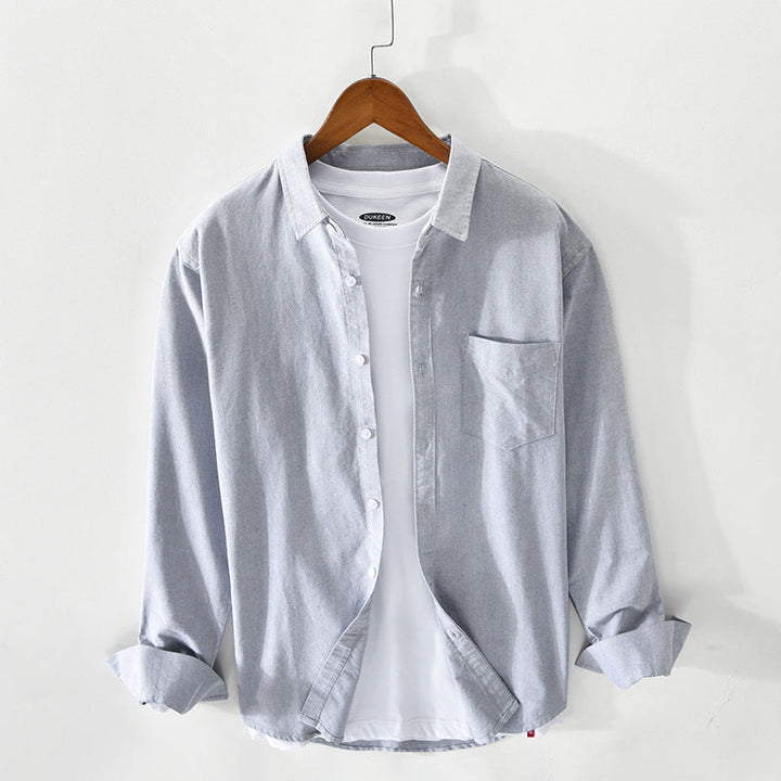 Tony | Men's Breathable Cotton Oxford Shirt