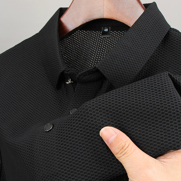 Axel | Men's Silk Polo Shirt