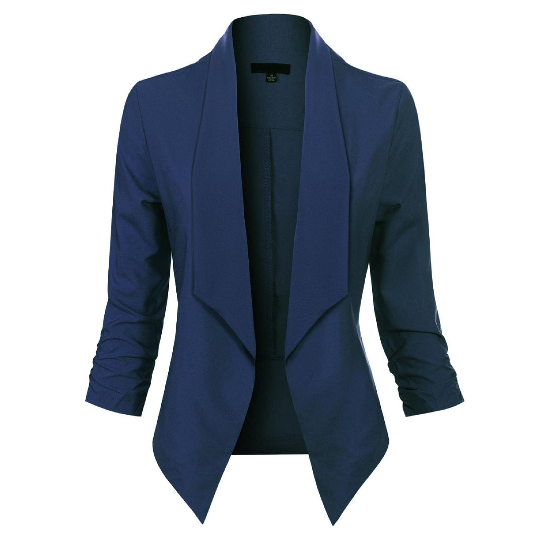 Women's Long Sleeve Open-Front Blazer