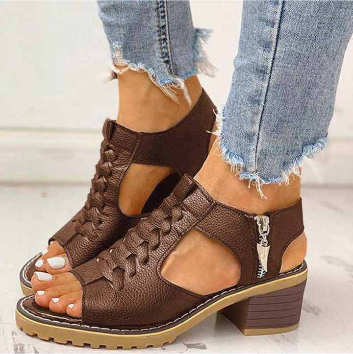 Steffie | Women's Orthopedic Sandals with Block Heel