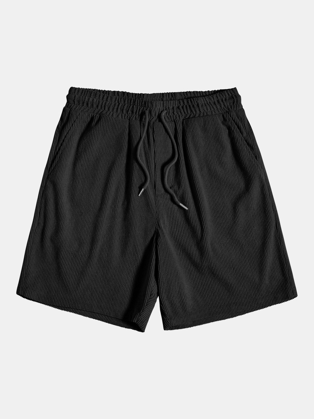 Aiden | Men's Short Sleeve Button-Down Shirt and Drawstring Shorts Set