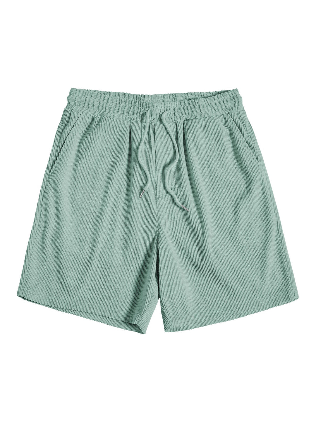 Aiden | Men's Short Sleeve Button-Down Shirt and Drawstring Shorts Set