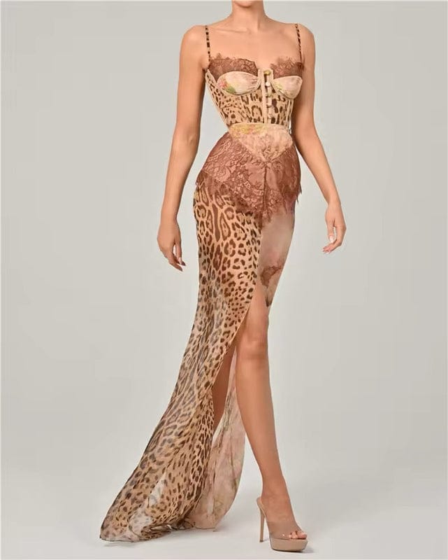 Alice | Women's Spaghetti Strap Long Maxi Dress