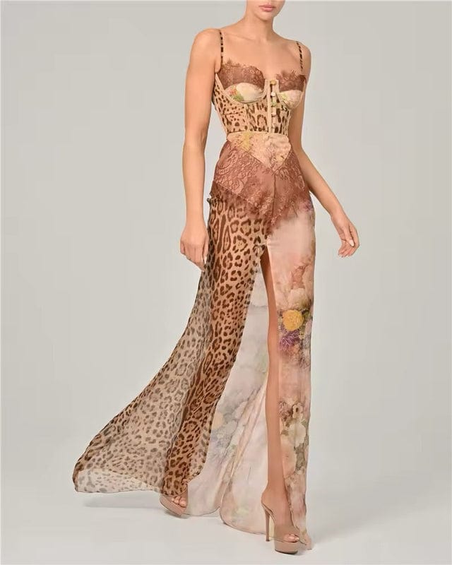 Alice | Women's Spaghetti Strap Long Maxi Dress