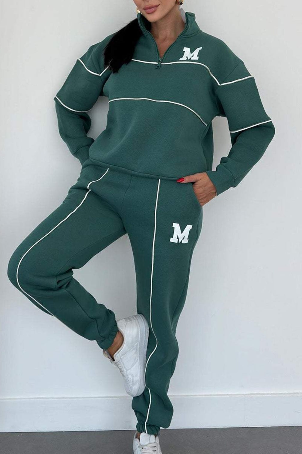 Amy | Women's Long Sleeve Athletic Tracksuit Set