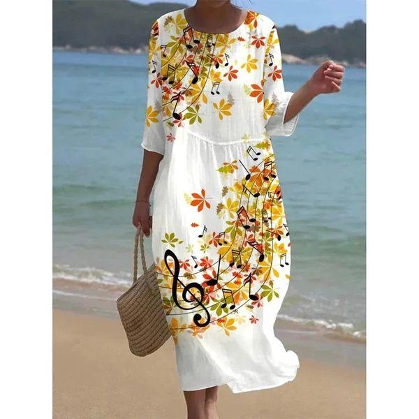 Angela | Women's Casual Midi Dress in Relaxed Fit