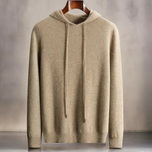 Warme fleecehoodie van katoen voor heren voor dagelijks gebruik in de winter