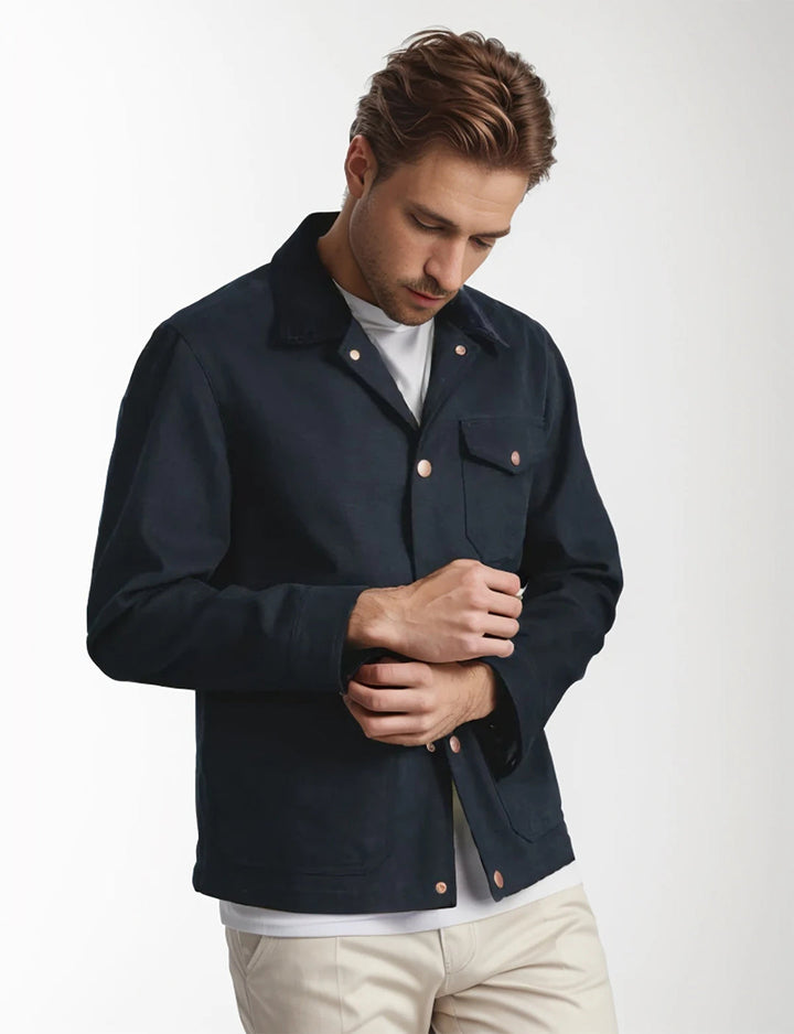 Men's Classic Button-Down Jacket