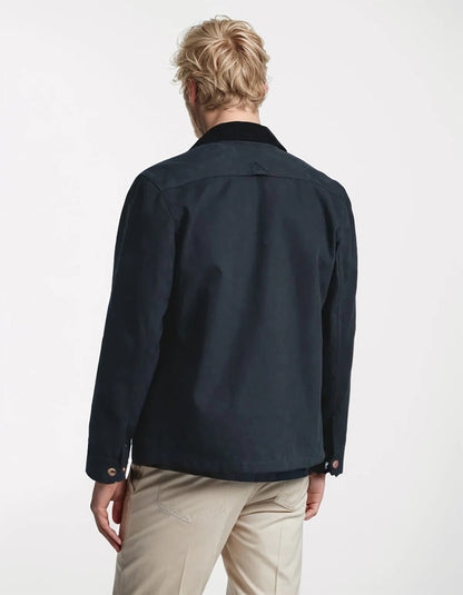 Men's Button-Down Casual Classic Winter Jacket for Cold Weather