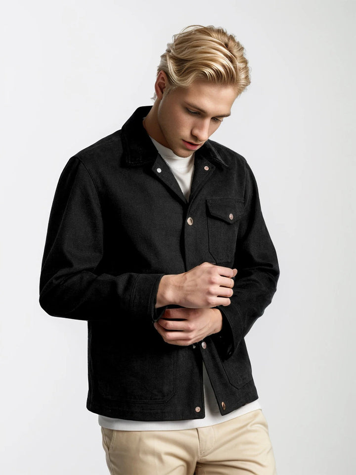 Men's Classic Button-Down Jacket
