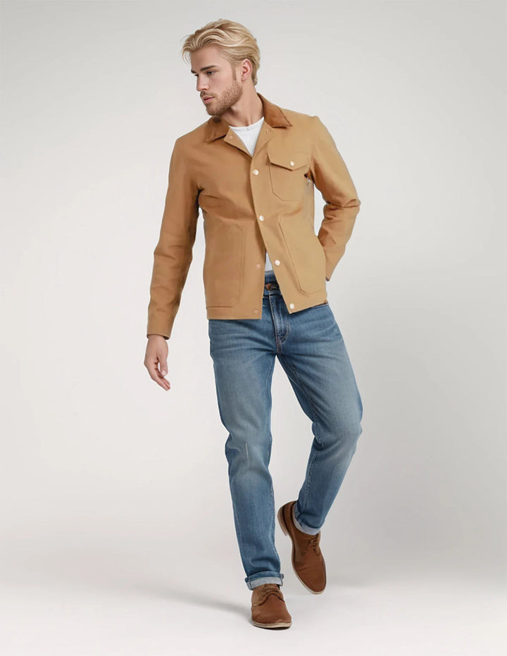 Men's Classic Button-Down Jacket