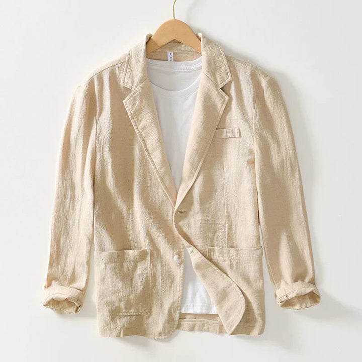 Asher | Men's Casual Notch Lapel Single-Breasted Blazer