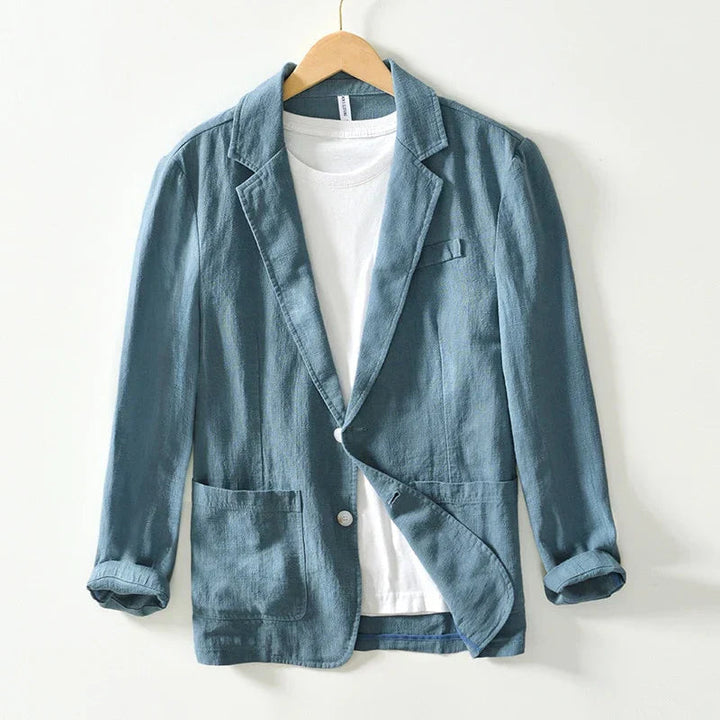 Asher | Men's Casual Notch Lapel Single-Breasted Blazer