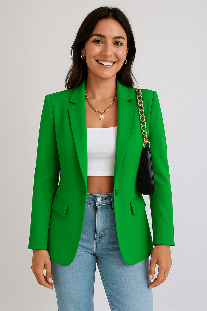 Women’s Tailored Fashion Blazer | Versatile Chic Outerwear