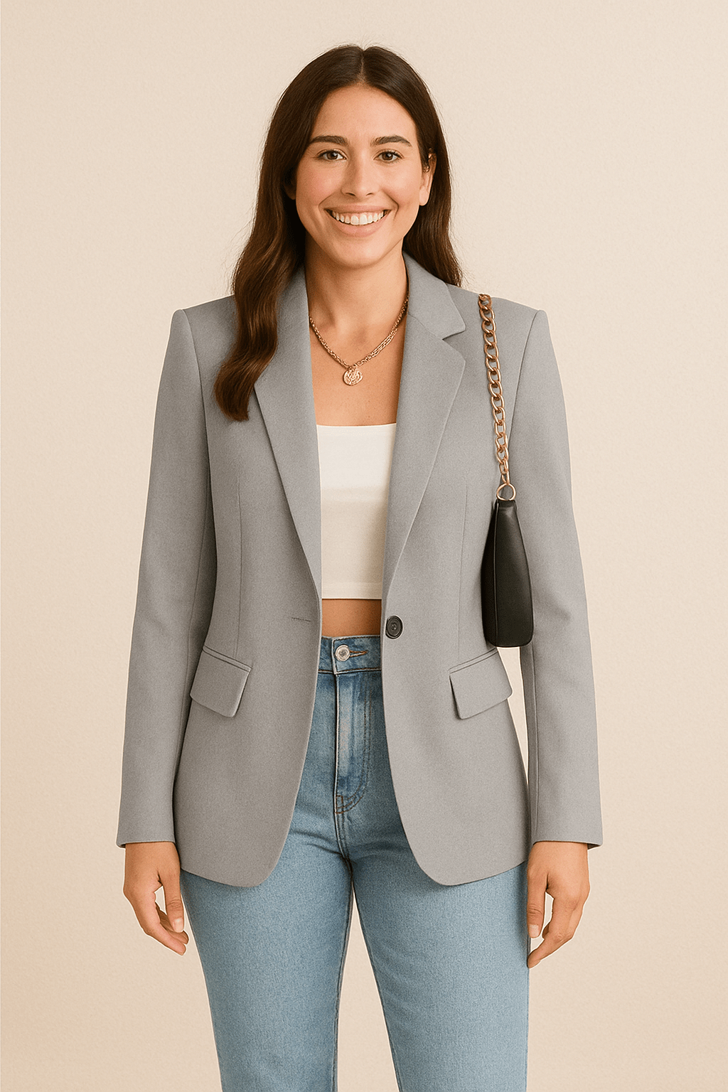 Women's Tailored Fashion Blazer | Versatile Chic Outerwear