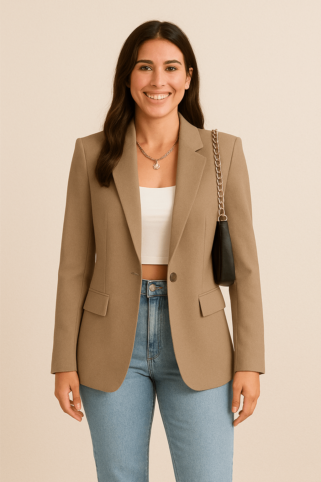 Women's Tailored Fashion Blazer | Versatile Chic Outerwear