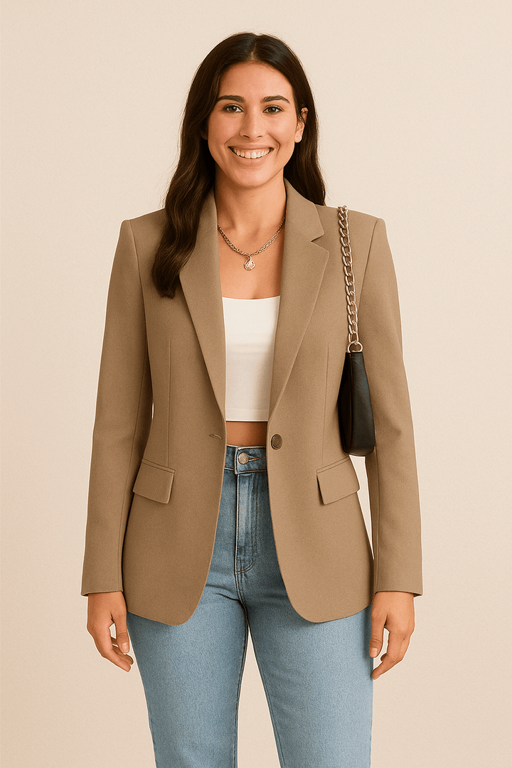 Women's Tailored Fashion Blazer | Versatile Chic Outerwear
