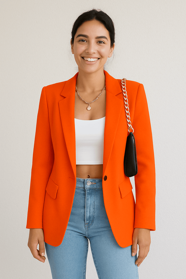 Women's Tailored Fashion Blazer | Versatile Chic Outerwear