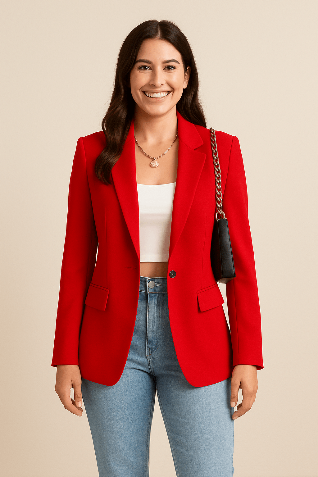 Women's Tailored Fashion Blazer | Versatile Chic Outerwear