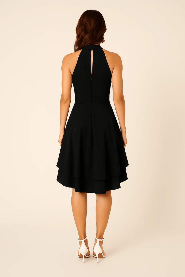 Zyelina | Women's Sleeveless Halter Neck Dress