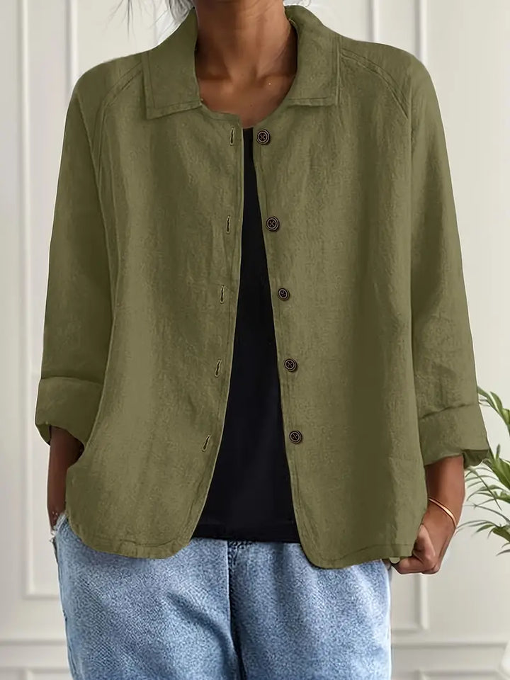 Women's Classic Lightweight Shirt Cardigan